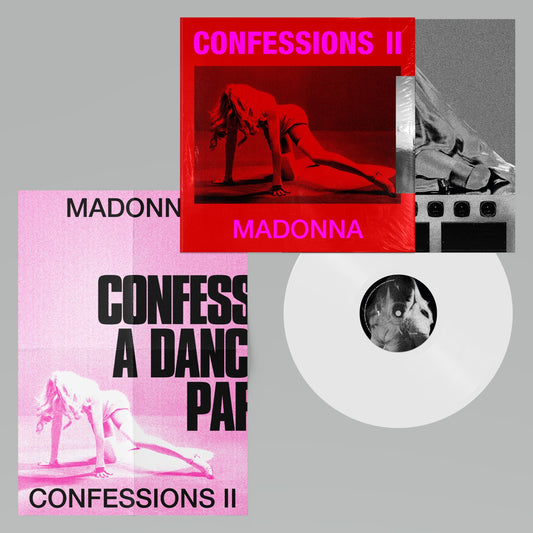 Madonna- Confessions 2changed and saved-Stark WhiteColour-USA Exclusive Vinyl.