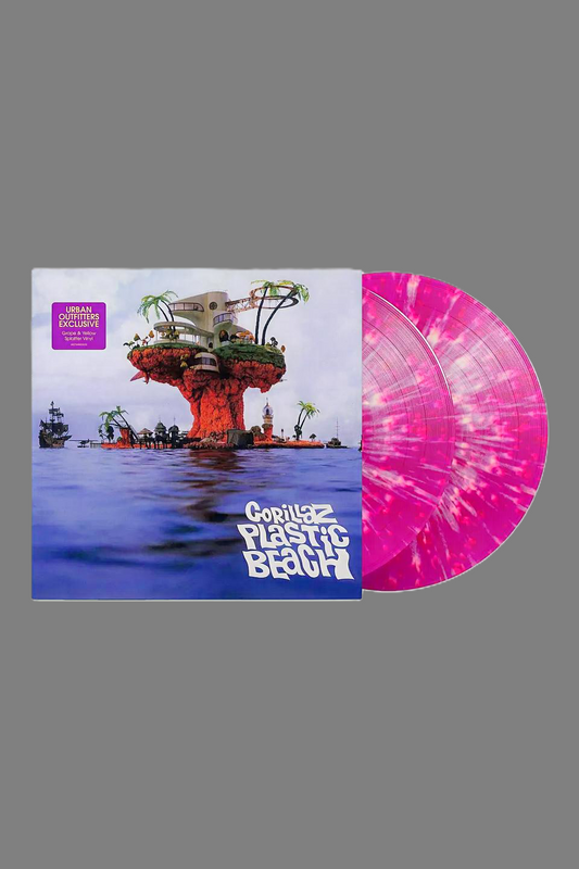 Gorillaz - Plastic Beach USA Exclusive Vinyl-Grape-Yellow.