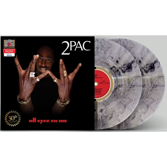2Pac-All Eyez On Me - USA Exclusive Vinyl  Concrete Swirl -