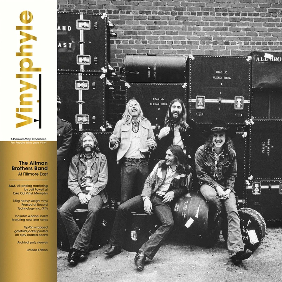 The Allman Brothers Band-At Fillmore East (Vinylphyle) 2LP-EXCLUSIVE-USA.