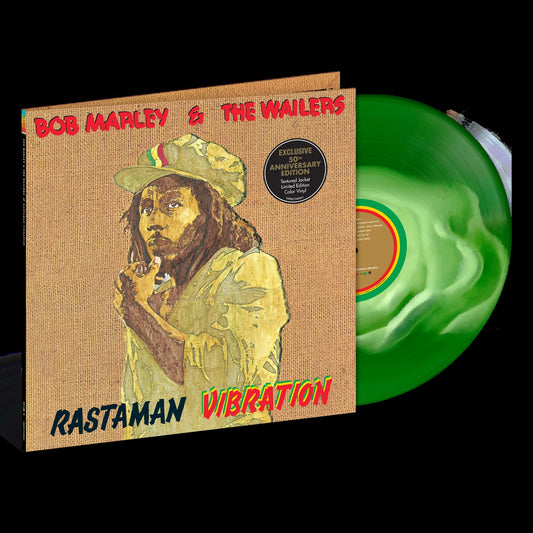 Bob Marley-Rastaman Vibration (50th Anniversary Green Swirl-USA Import.