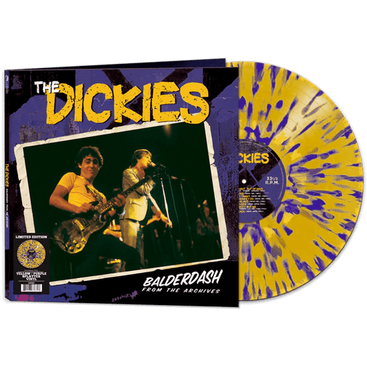 "Vinyl Record Title - Transatlantic Vinyl RecordsThe Dickies - Balderdash - Gold & Blue Splatter Vinyl - USA Import