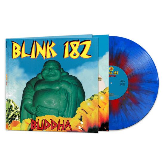 "Vinyl Record Title - Transatlantic Vinyl RecordsBlink 182 - USA imported release - Colour - Red - Blue splatter - New Release.