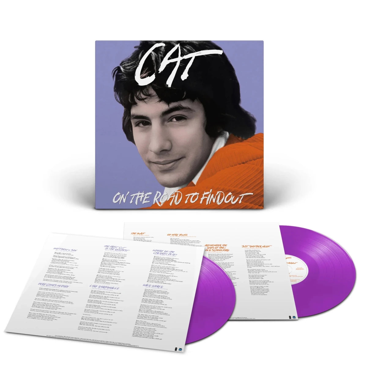 "Vinyl Record Title - Transatlantic Vinyl RecordsCat Stevens/Yusef - 2025 USA Import The Road To Findout: Greatest Hits Vinyl 2LP. Blue