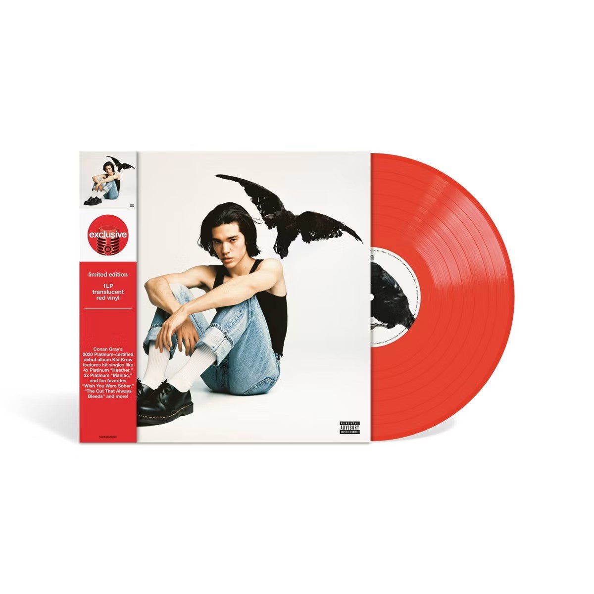 "Vinyl Record Title - Transatlantic Vinyl RecordsConan Gray - Kid Krow (Red) - USA Exclusive Import Vinyl Record