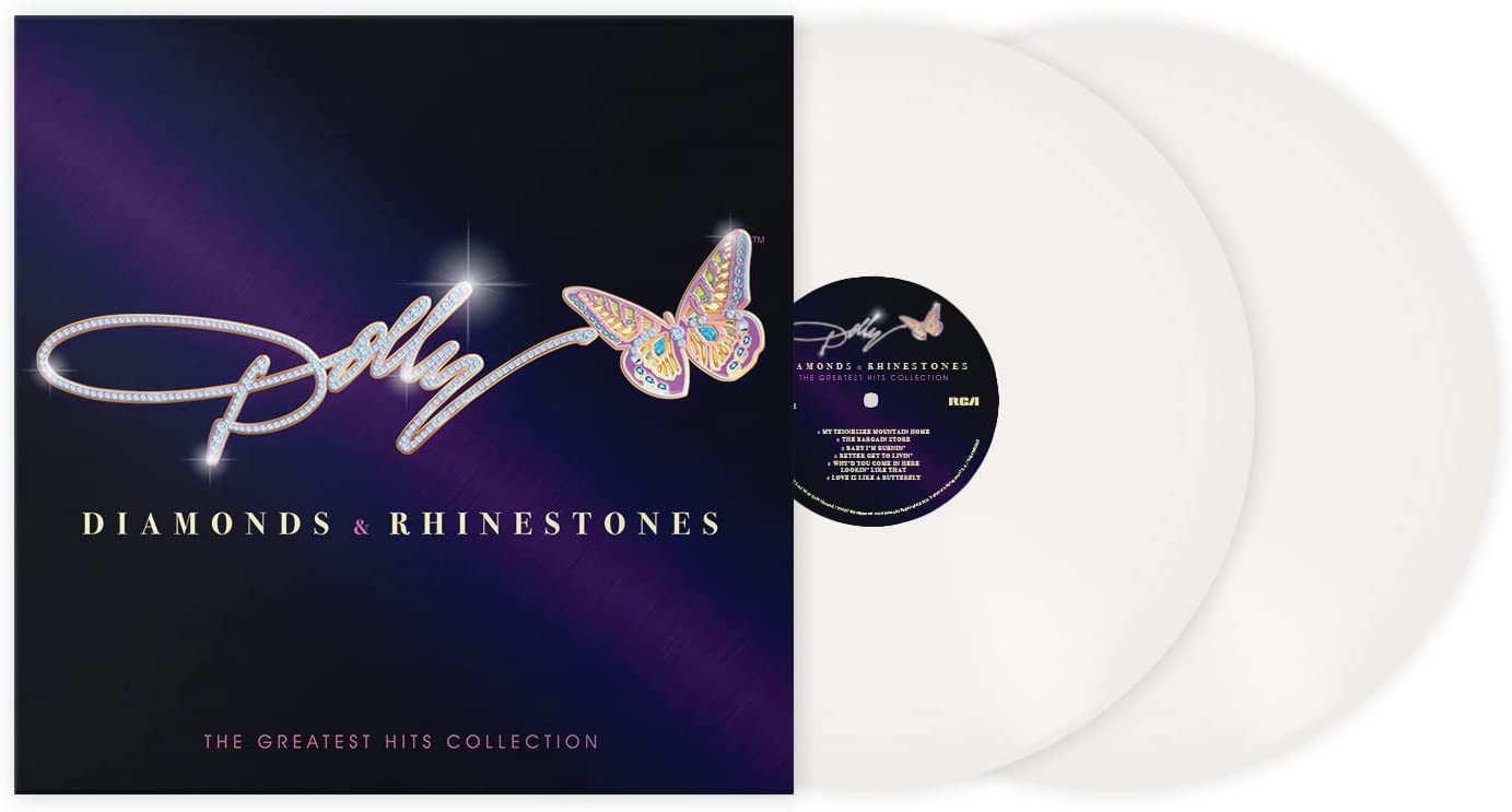 Dolly Parton-Diamonds and Rhinstones-Rare White Vinyl-USA Exclusive.