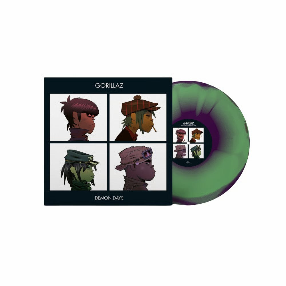 GORILLAZ-  Demon Days Colour LP-USA Exclusive Vinyl-Muti-Colour
