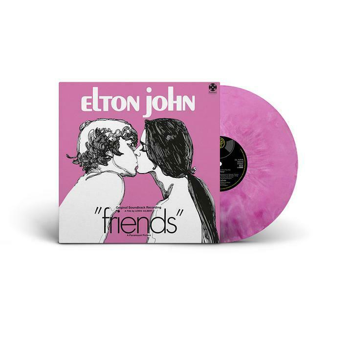 "Vinyl Record Title - Transatlantic Vinyl RecordsElton John - Friends USA Import - Pink Vinyl