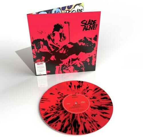 Slade - Slade Alive- USA Exclusive-Red and Black Splatter.