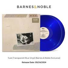 "Vinyl Record Title - Transatlantic Vinyl RecordsFleetwood Mac - Tusk [Transparent Blue Vinyl] [Barnes & Noble Exclusive]