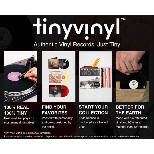 Lainey Wilson-USA Exclusive Import Vinyl Record - Tiny Vinyl Edition .