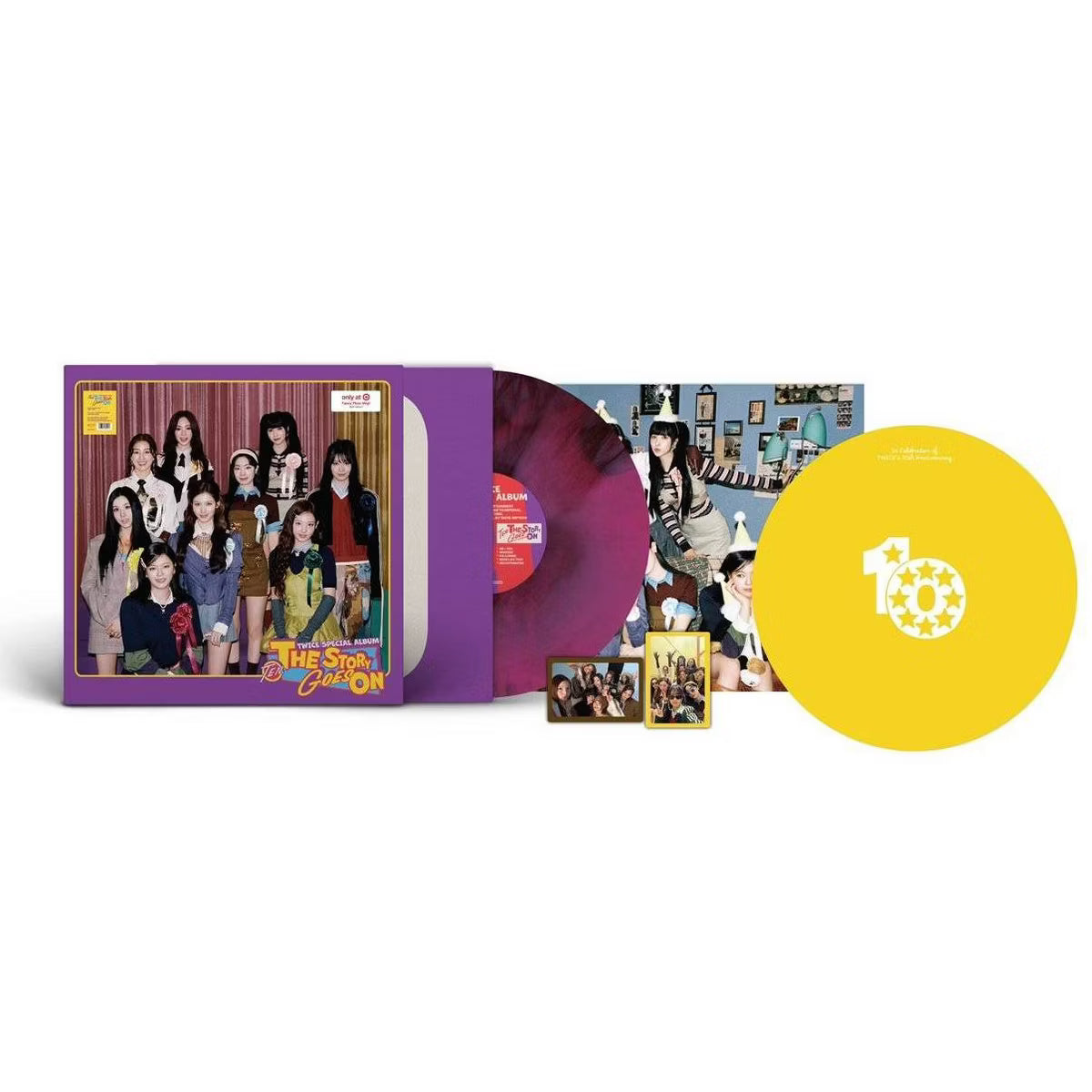 Twice -Ten-The Story Goes On-USA Exclusive Vinyl-K-Pop.