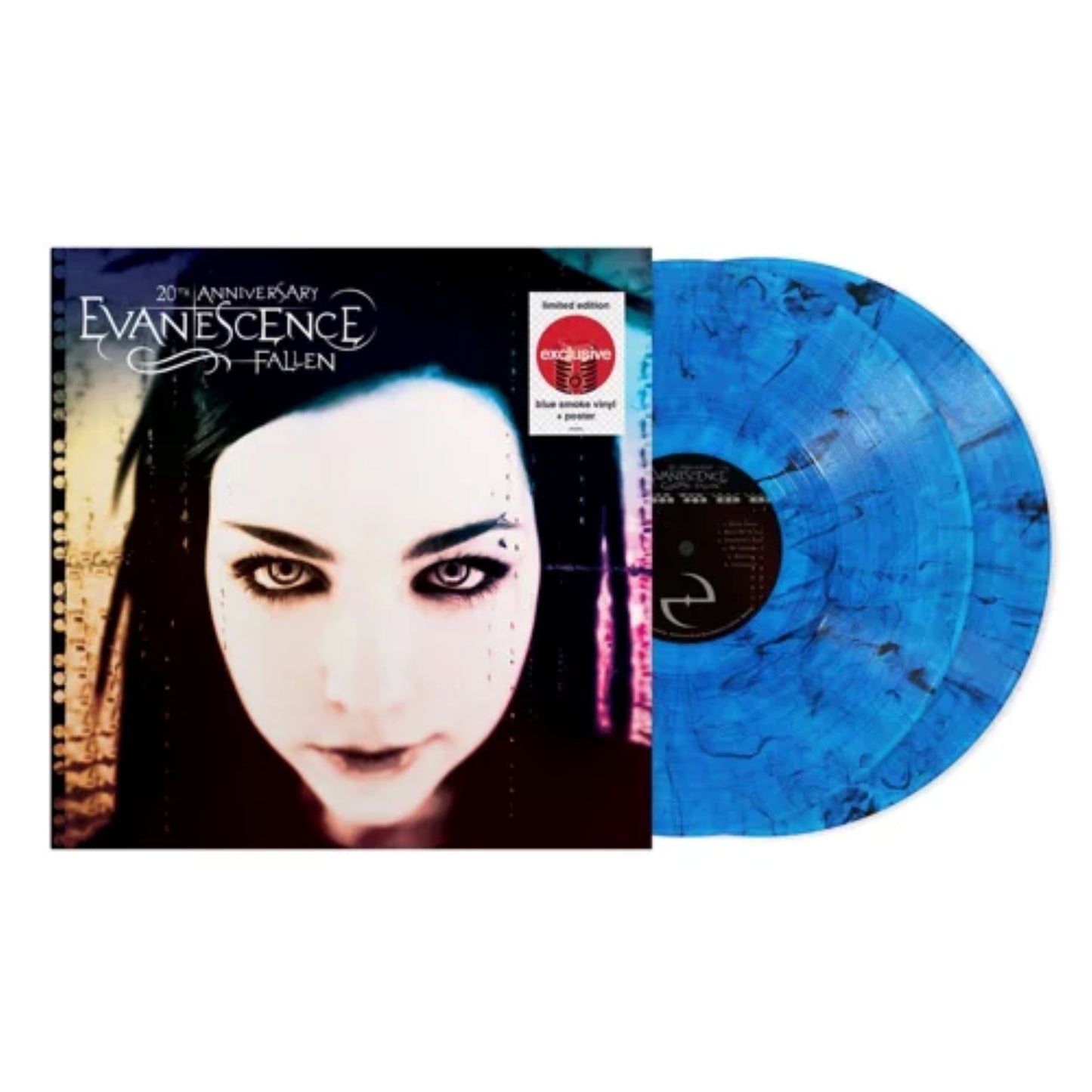 Evanscense-Fallen- USA Exclusive Vinyl -Blue cloudy.