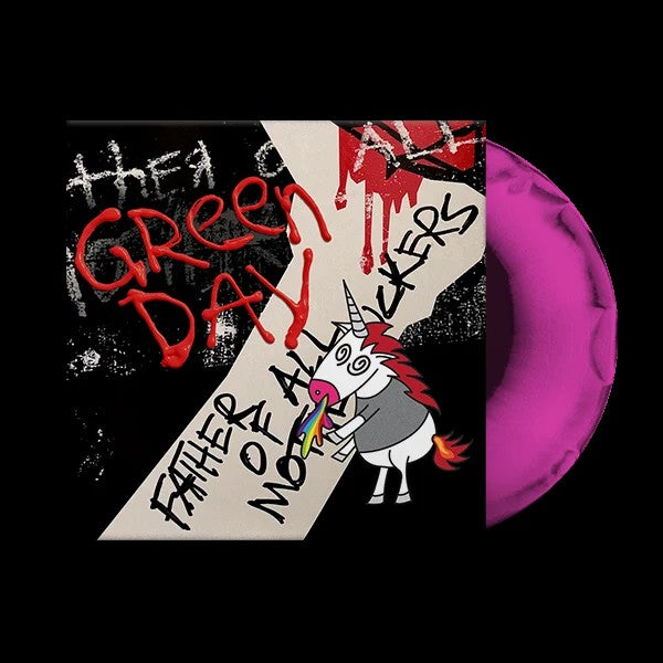Green Day-From Zero Blue & Orchid Splatter Vinyl LP USA Exclusive Vinyl.