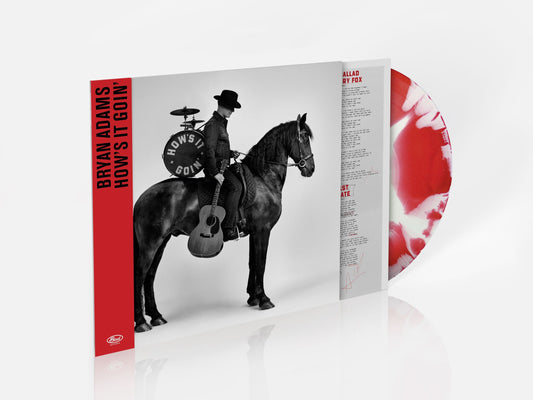 Bryan Adams-How's It Goin' -(Red/White Sunburst Vinyl)-USA Exclusive Cinyl.