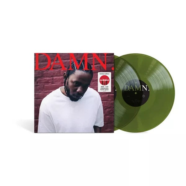 Kendrick Lamar - Damn -USA Exclusive Vinyl-  Green Vinyl .