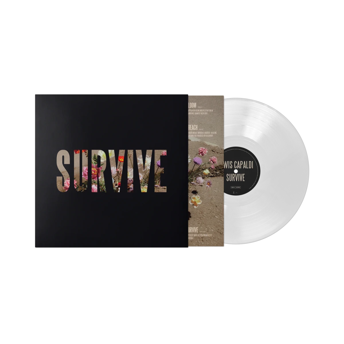 "Vinyl Record Title - Transatlantic Vinyl RecordsLEWIS CAPALDI - 2025 EP - Survive - USA Exclusive Import Vinyl Record