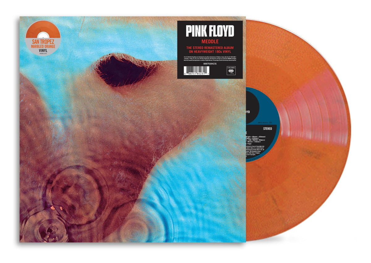 Pink Floyd- Meddle-Orange Colour Vinyl-NAD26