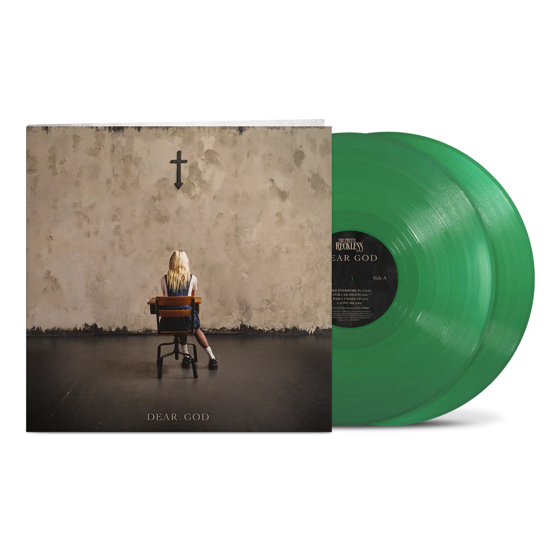 The Pretty Reckless-"Dear God" SIGNED Opaque Evergreen Vinyl-Coming Soon..
