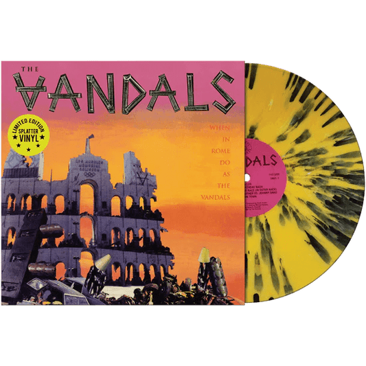 "Vinyl Record Title - Transatlantic Vinyl RecordsThe Vandals - USA Import - When In Rome Do As The Vandals (Limited Edition Splatter)