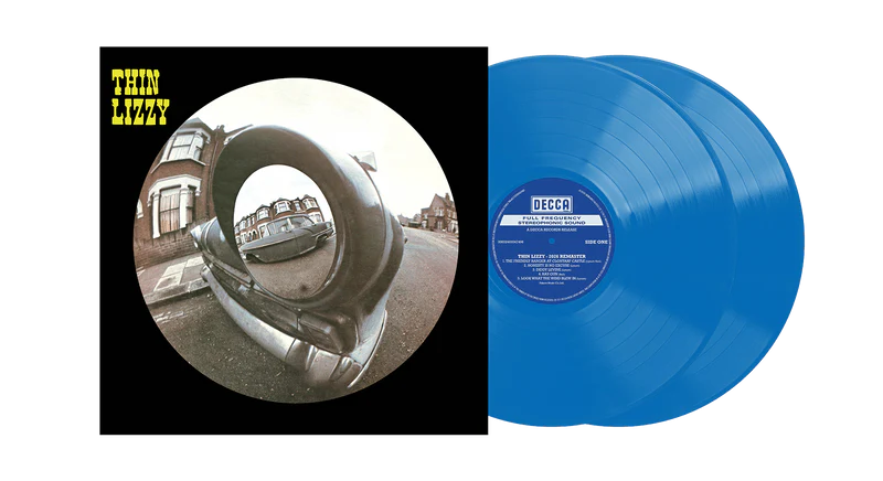 Thin Lizzy- Self Titled-Thin Lizzy- blue vinyl- Exclusive USA Vinyl.