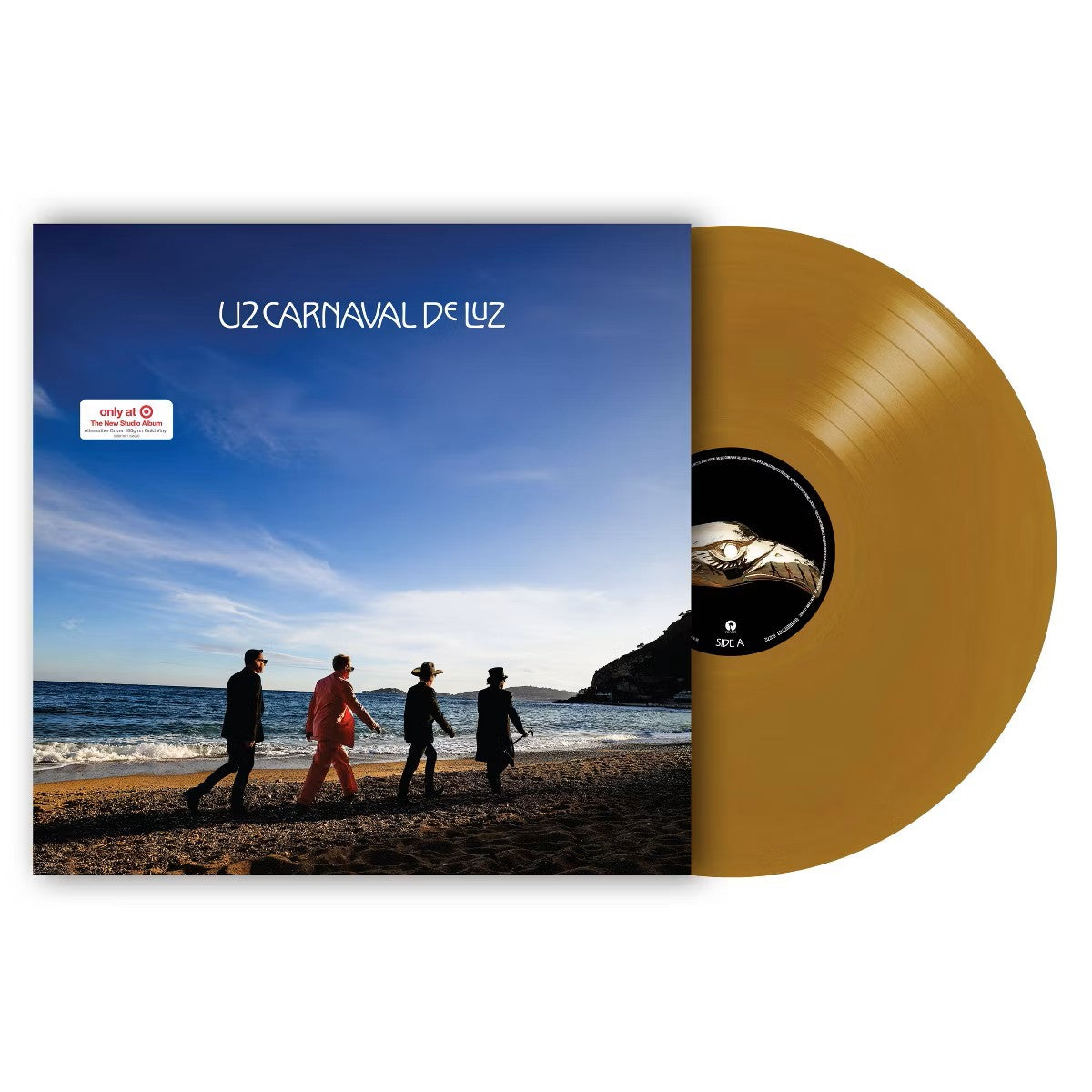 U2-Carnaval De Luz (180g)-USA Transatlantic Vinyl Record Exclusive.GOLD Vinyl