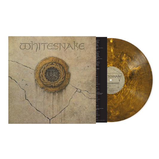 Whitesnake-Slide It In- Gold Crackle Colour Vinyl-USA Exclusive.