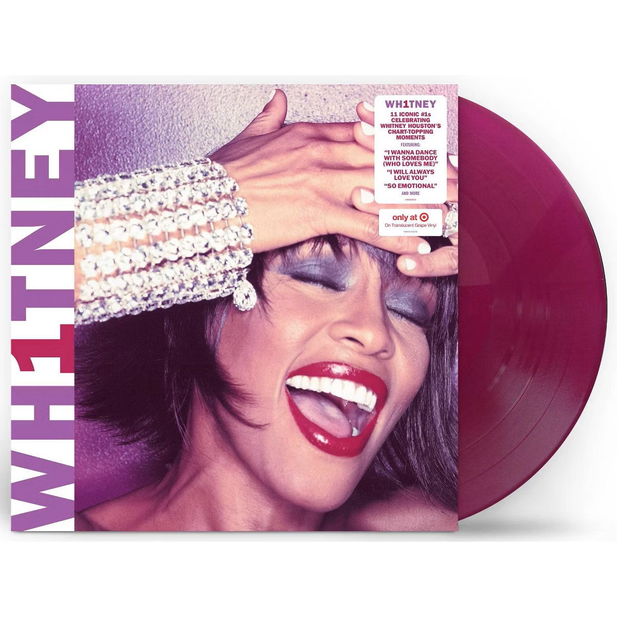 Whitney Houston- WH1TNEY-USA Exclusive Vinyl-Purple Vinyl.