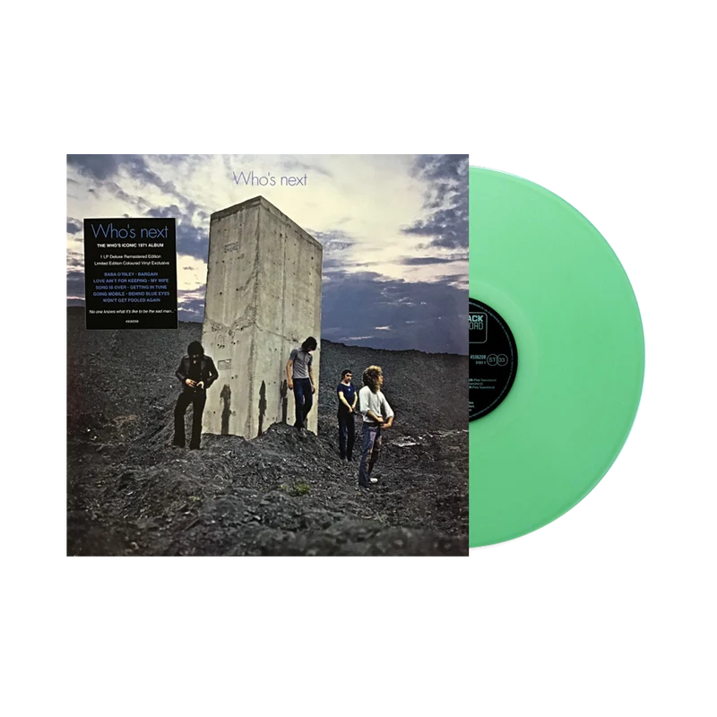 The Who- Who's Next?- USA Exclusive Vinyl- Livin Green Vinyl.