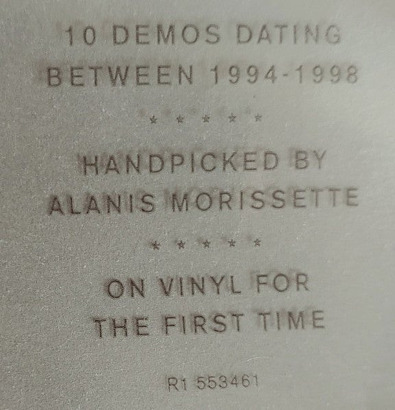 "Vinyl Record Title - Transatlantic Vinyl RecordsAlanis Morissette – The Demos: 1994 - 1998 - USA IMPORT - ONLY 1 - RARE VINYL