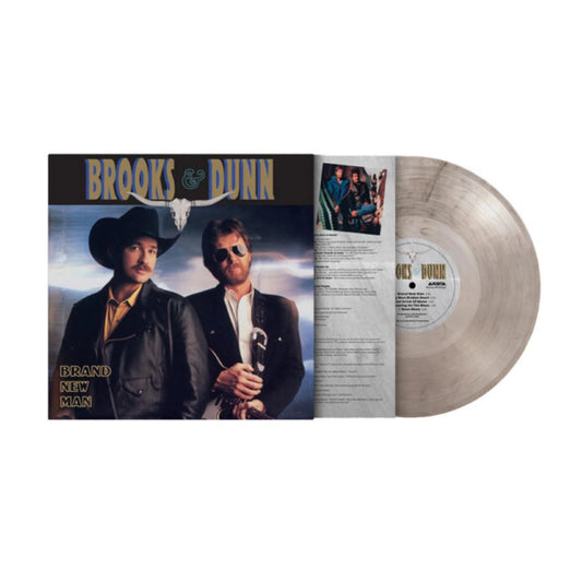Brooks & Dunn - Brand New Man (35th Anniversary - Smokey Marbled) LP,USA EXCLUSIVE