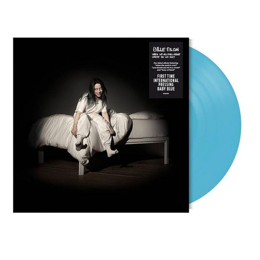 Billie Eilish-When We Fall Asleep-Where do we go? Blue Vinyl.