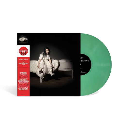 Billie Eilish - When we all fall asleep where do we go-Lime glow in dark-Exclusive USA