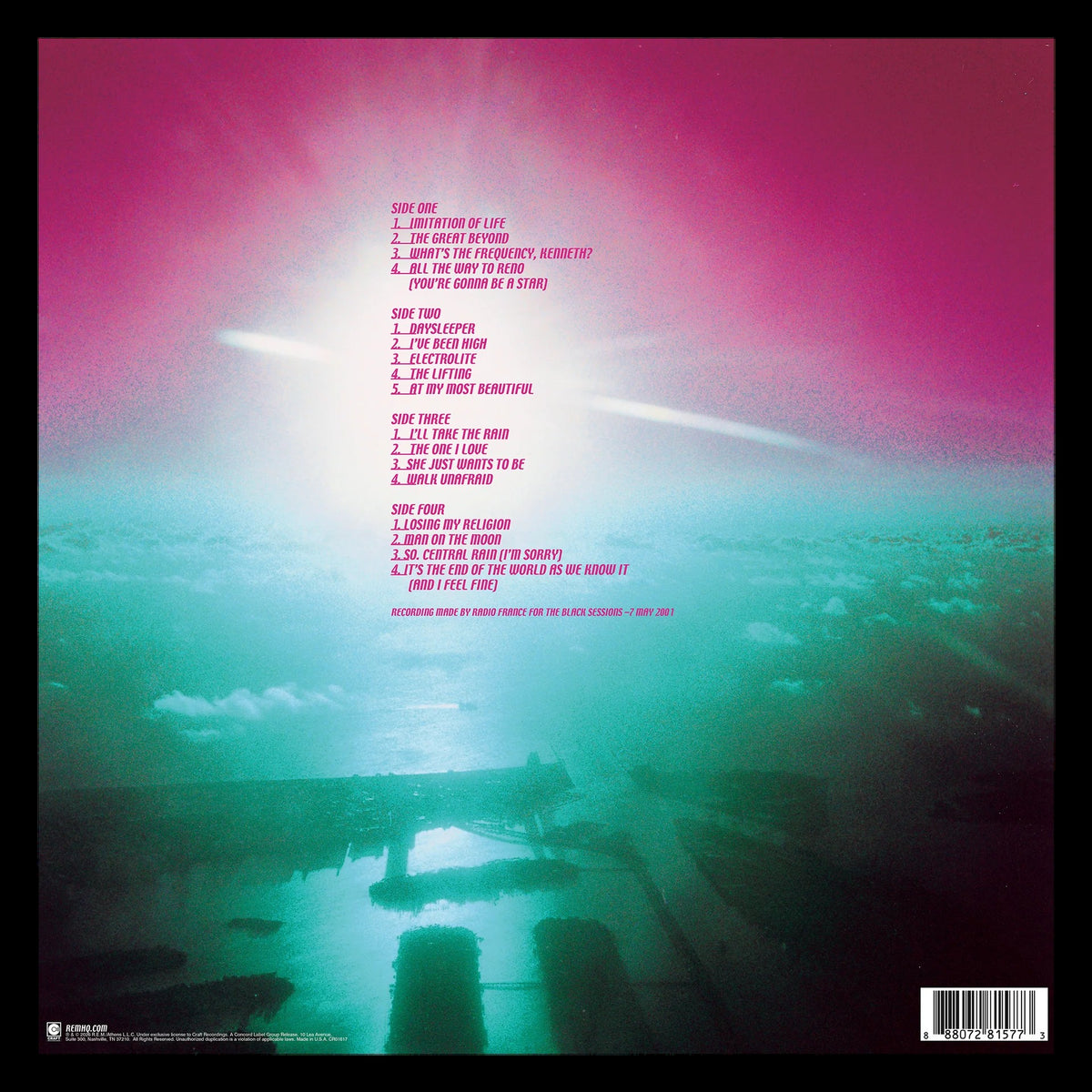 R.E.M.-The Black Sessions Revealed (2-LP)-USA Exclusive-Transatlanticvinyl.