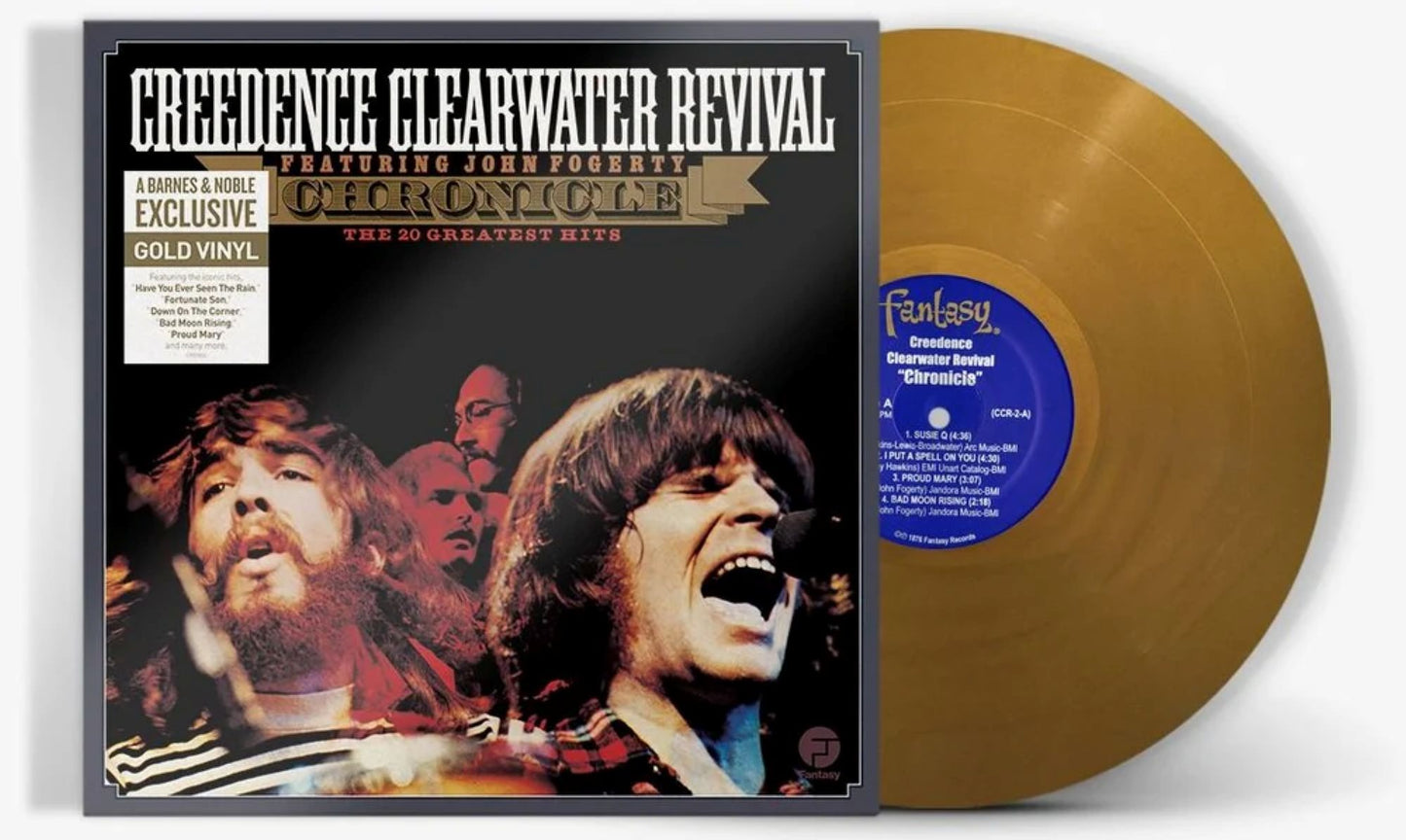 Creedence Clearwater Revival- 20 Greatest Hits-Gold Vinyl USA Exclusive Vinyl.
