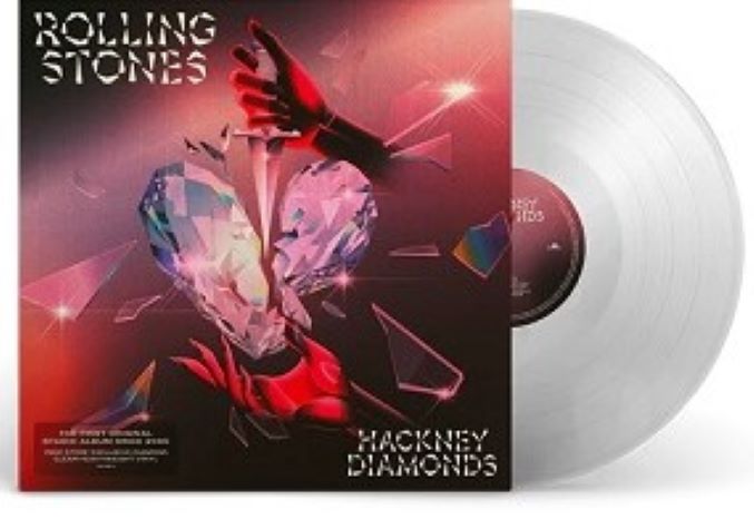 Rolling Stones- Hackney Diamonds[-Clear Vinyl-USA Exclusive Import.