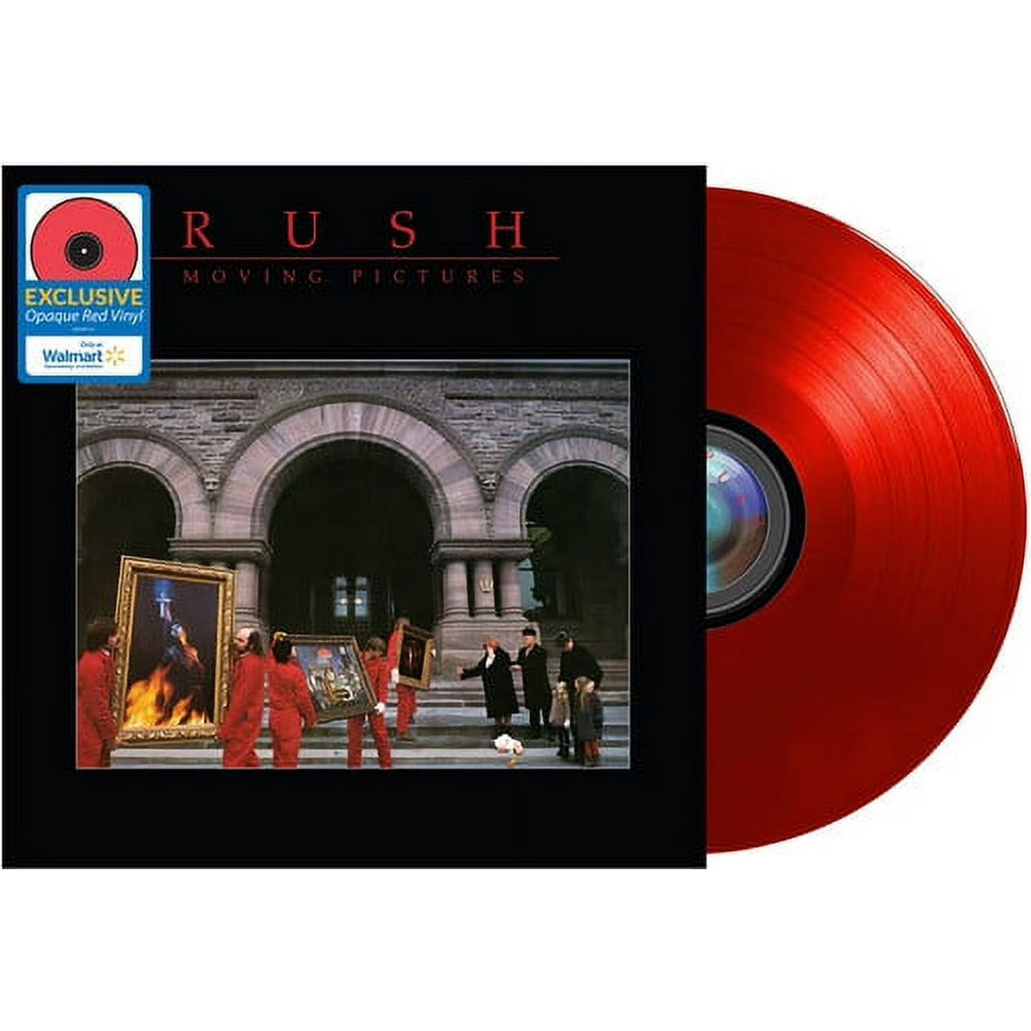 Rush- Moving Pictures- Red Vinyl- USA Exclusive Import Vinyl Record.