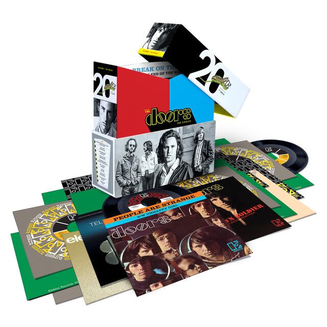 The Doors- Curated Collection of 20 Singles-Presented in a Amazing Box.
