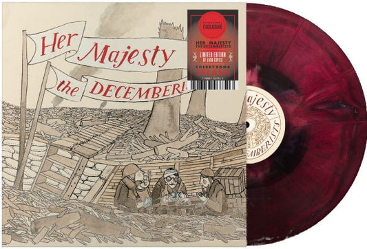 The Decemberists - Her Majesty  -Exclusive Blushing Cheeks Vinyl.